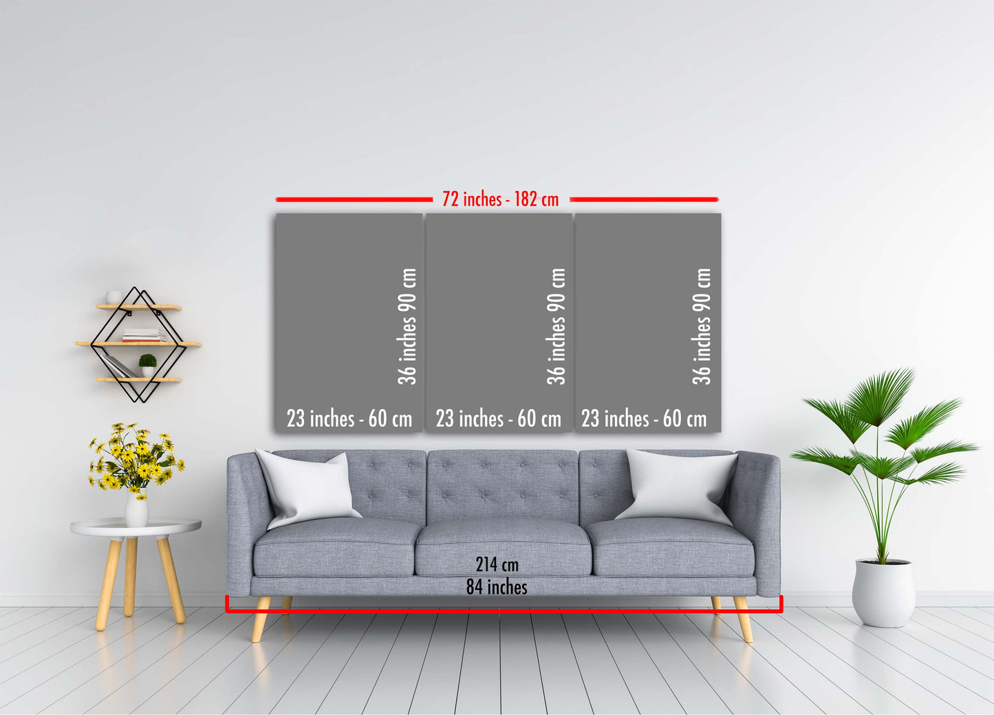 Extra Large World Map, Extra Large Glass Wall Art