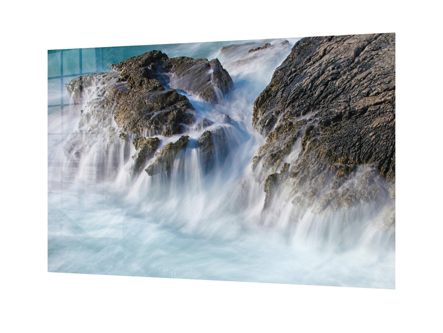Waves, Large Glass Wall Art