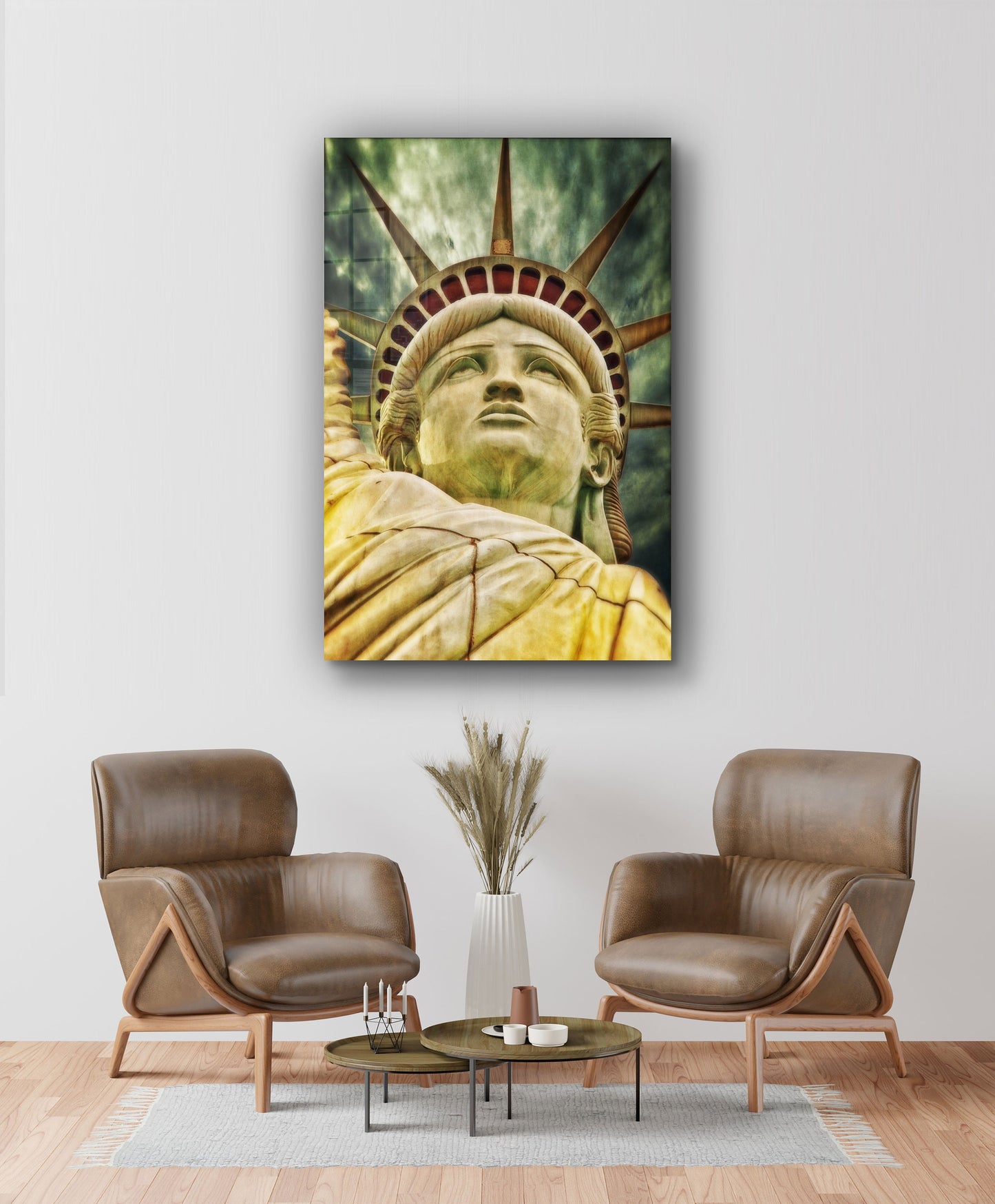 Statue of Liberty, Large Glass Wall Art