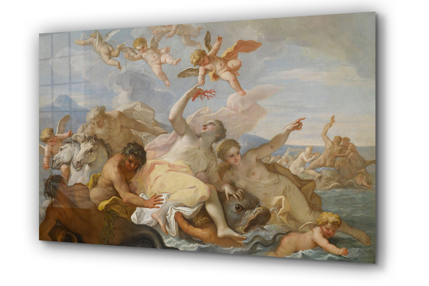 Niccol貌 Bambini - The Triumph of Amphitheater, Large Glass Wall Art
