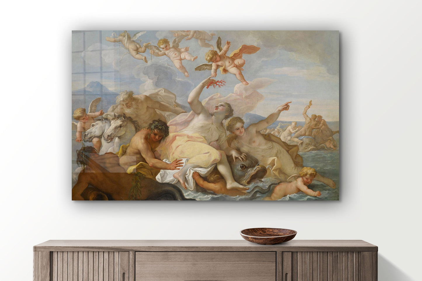 Niccol貌 Bambini - The Triumph of Amphitheater, Large Glass Wall Art
