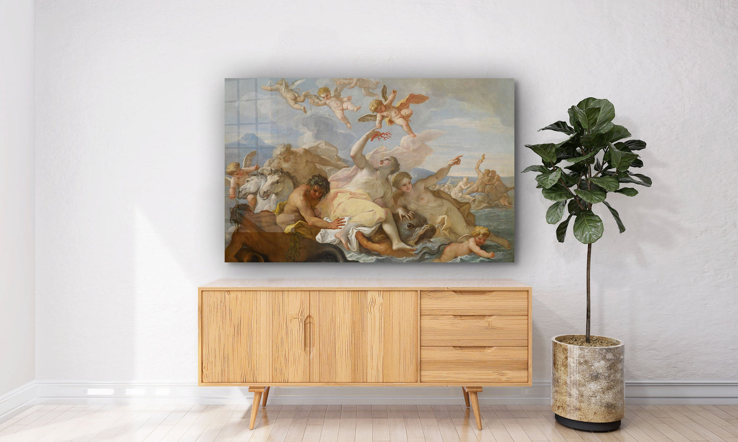 Niccol貌 Bambini - The Triumph of Amphitheater, Large Glass Wall Art