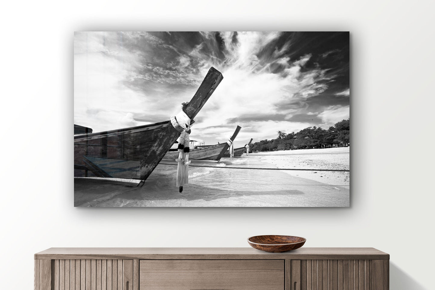 Ocean of Calm, Large Glass Wall Art