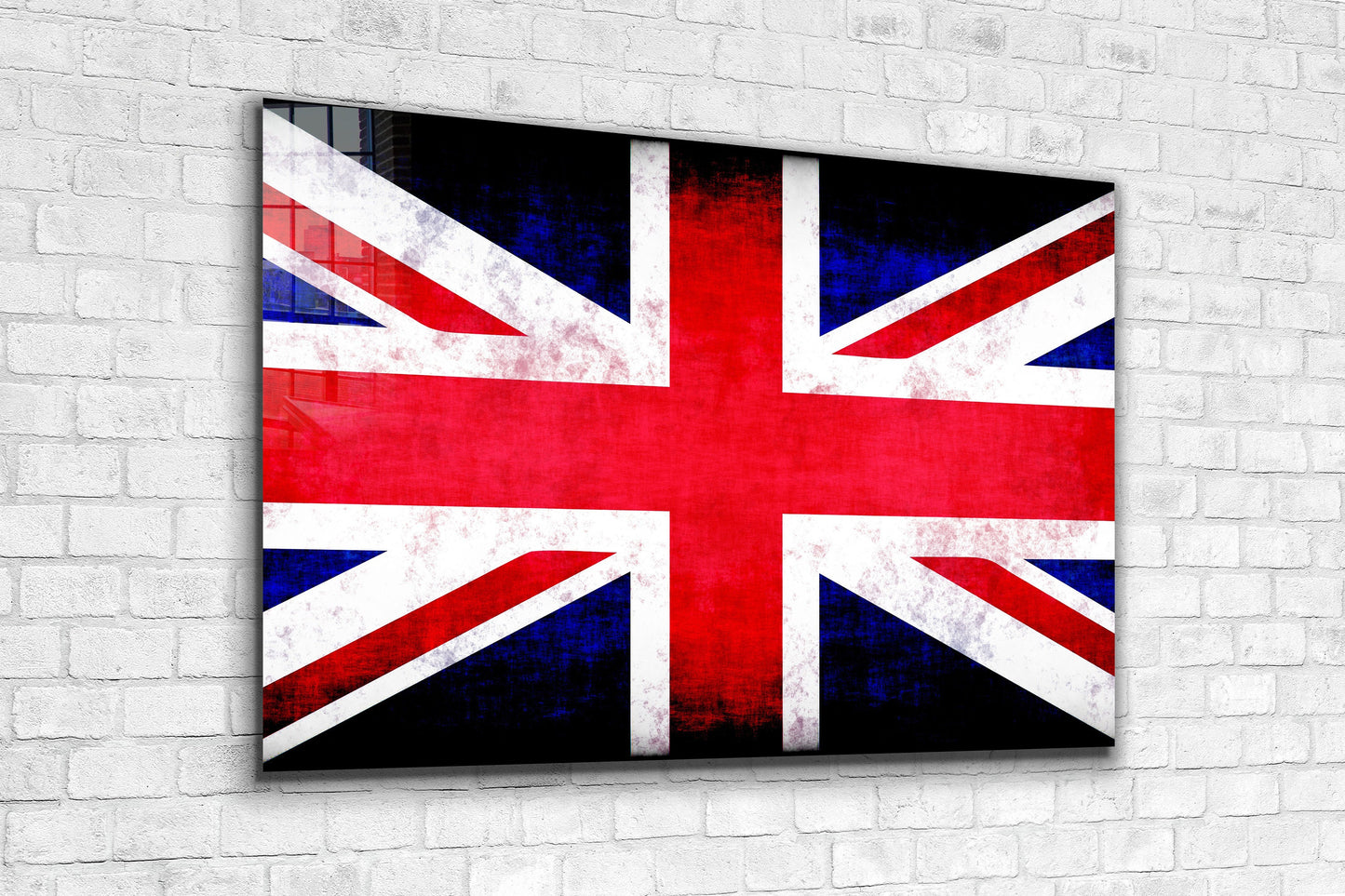 Union Jack, United Kingdom Flag, Large Glass Wall Art