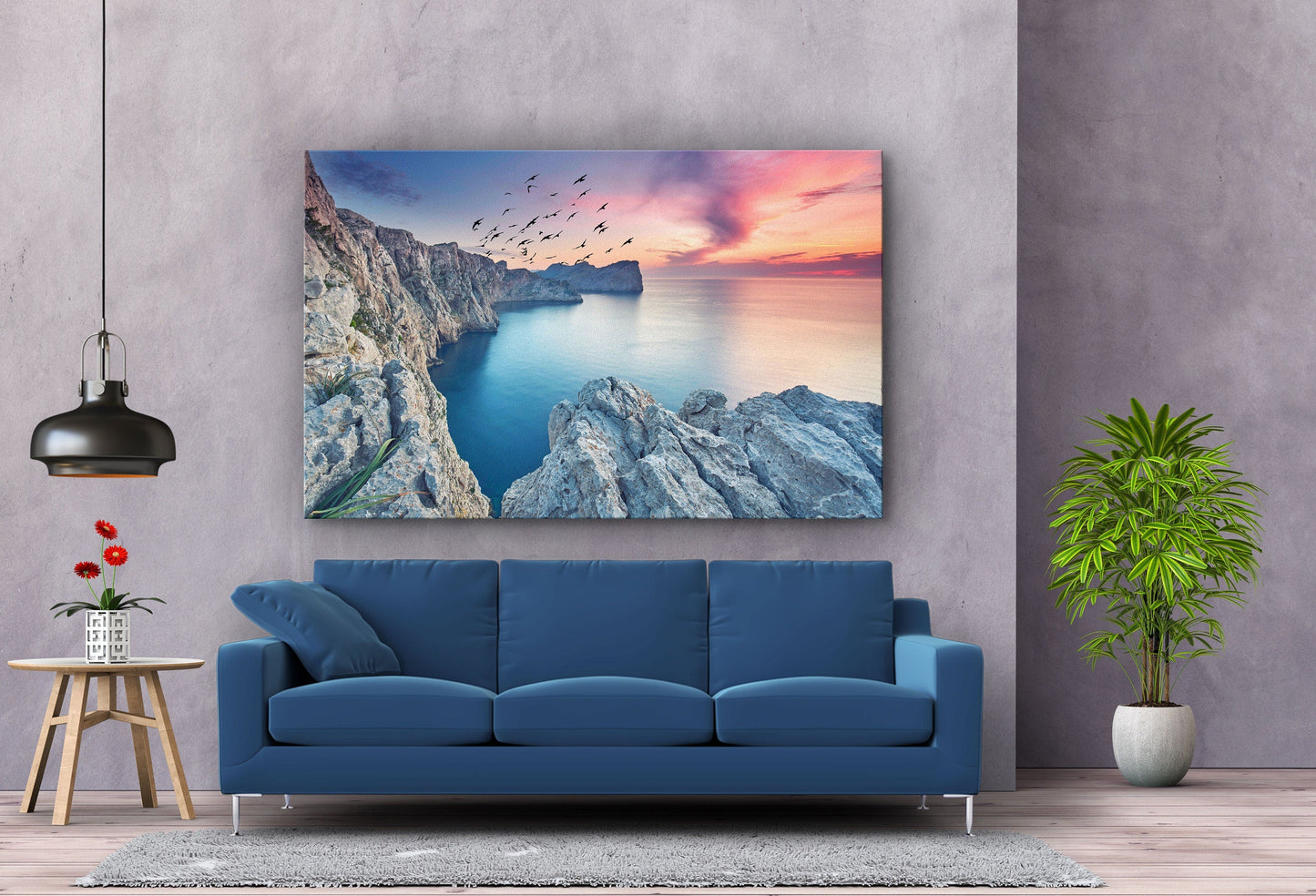 Iceland Bay, Large Glass Wall Art