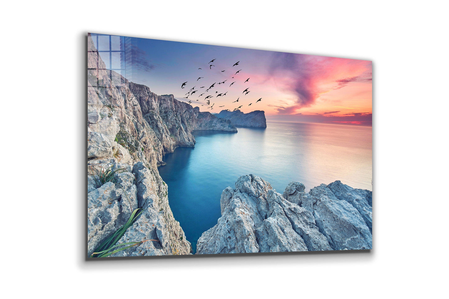 Iceland Bay, Large Glass Wall Art