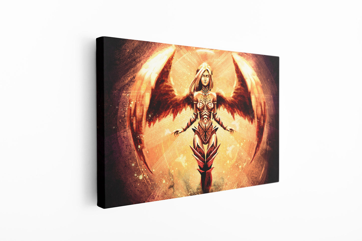 Angel, Large Glass Wall Art