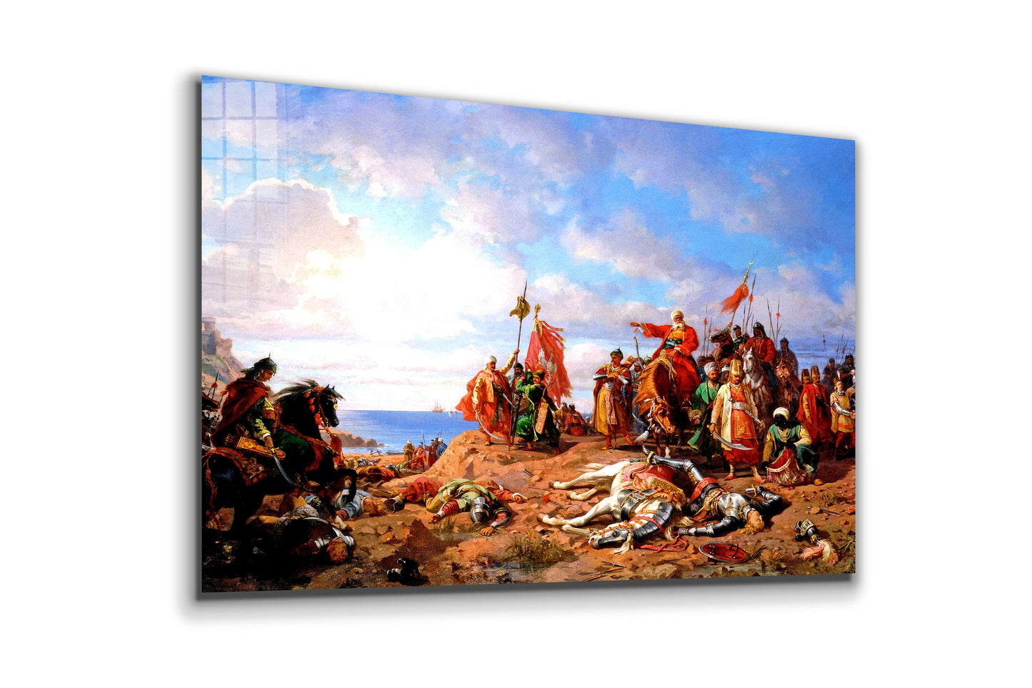 Stanislaw Chlebowski, Varna Large Glass Wall Art