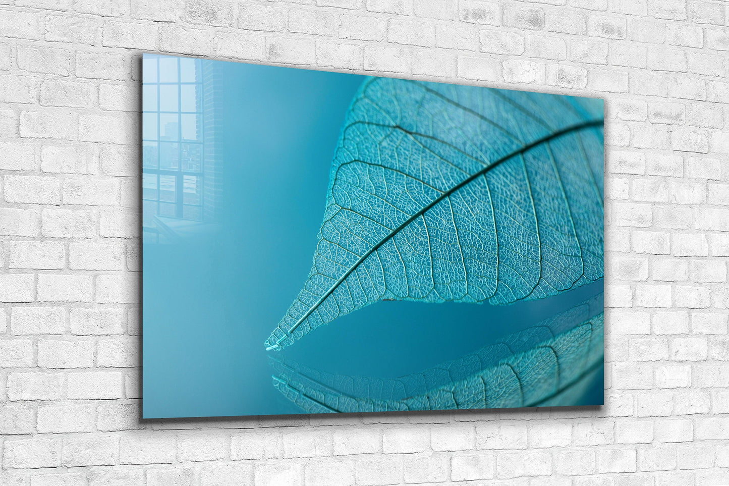 Leaf, Large Glass Wall Art