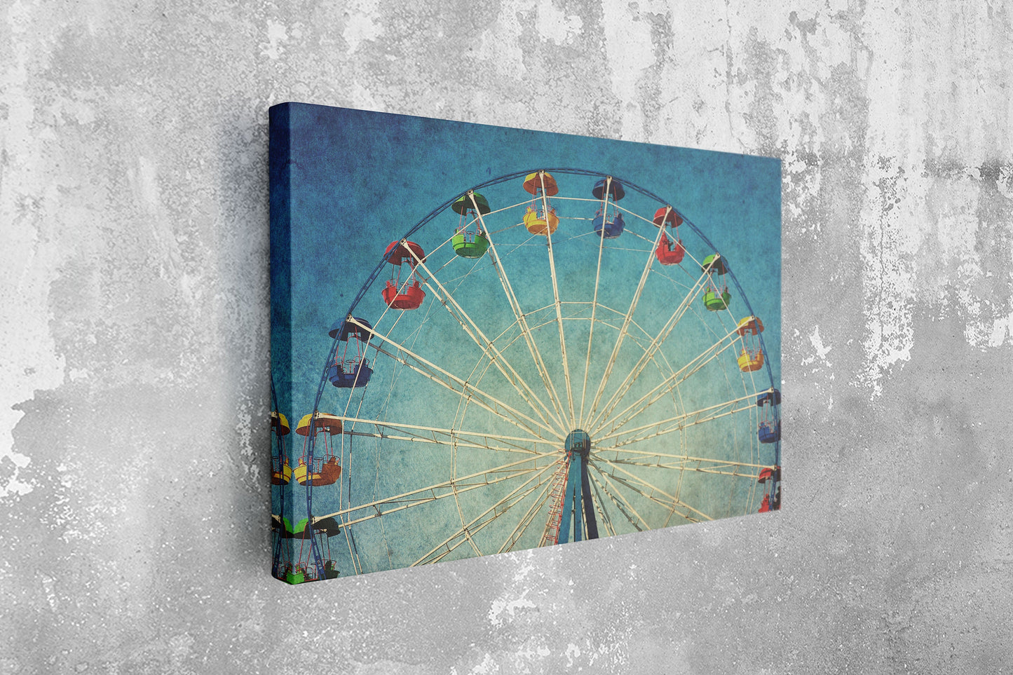 Ferris Wheel, Large Glass Wall Art