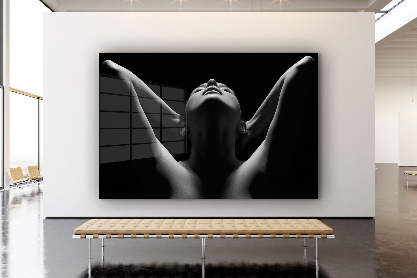 Glamour, Large Glass Wall Art