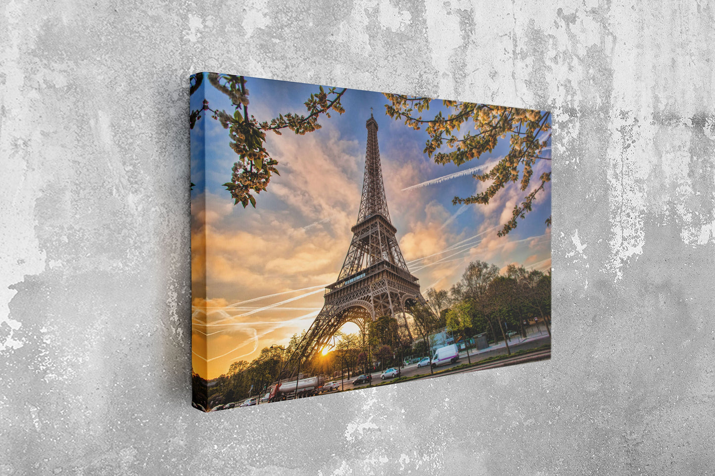 Eifel Tower, Large Glass Wall Art
