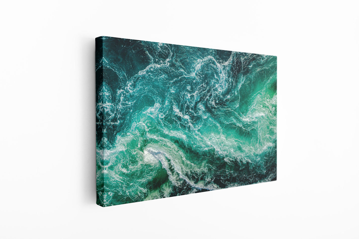 Waves, Large Glass Wall Art