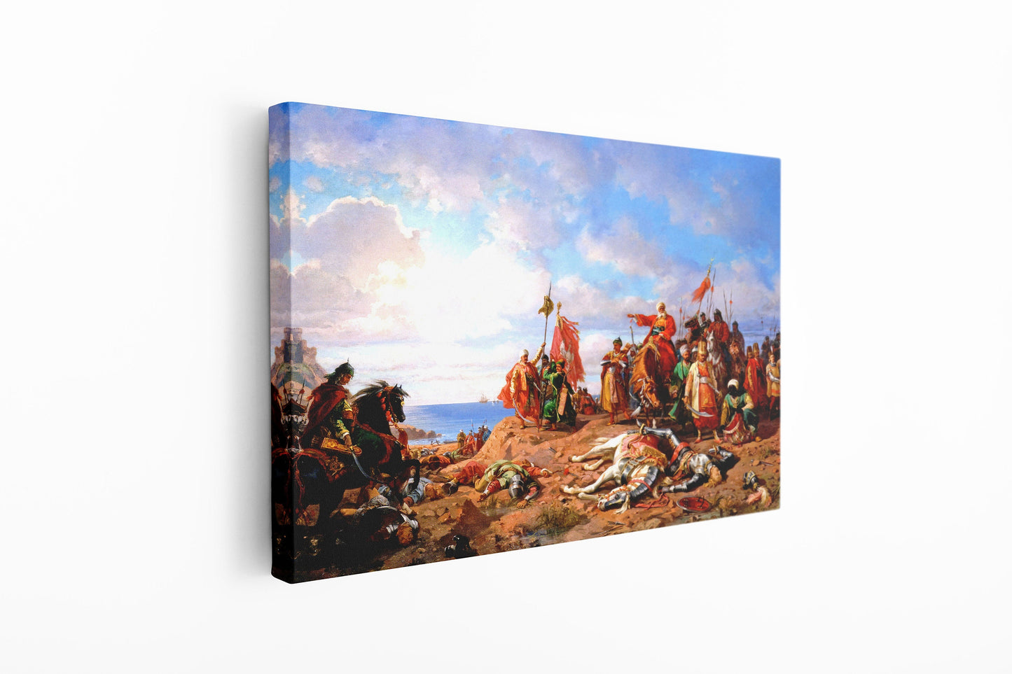 Stanislaw Chlebowski, Varna Large Glass Wall Art