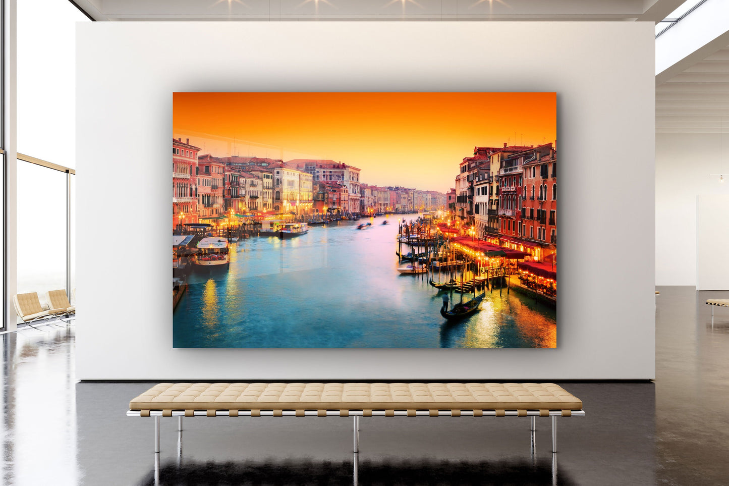 Scenery, Large Glass Wall Art