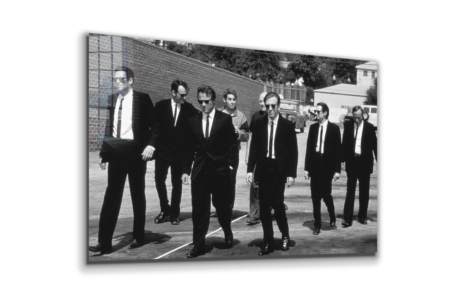 Reservoir Dogs, Large Glass Wall Art
