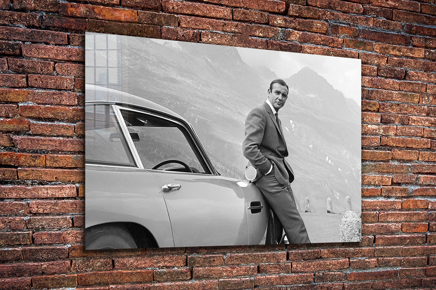James Bond, Large Glass Wall Art