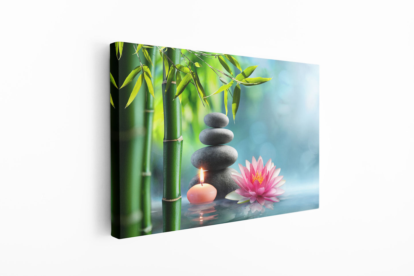 Zen, Large Glass Wall Art