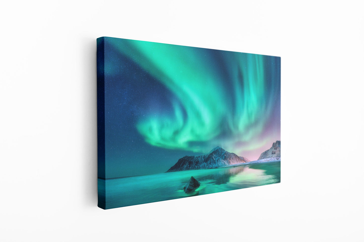 Aurelia Borealis, Large Glass Wall Art