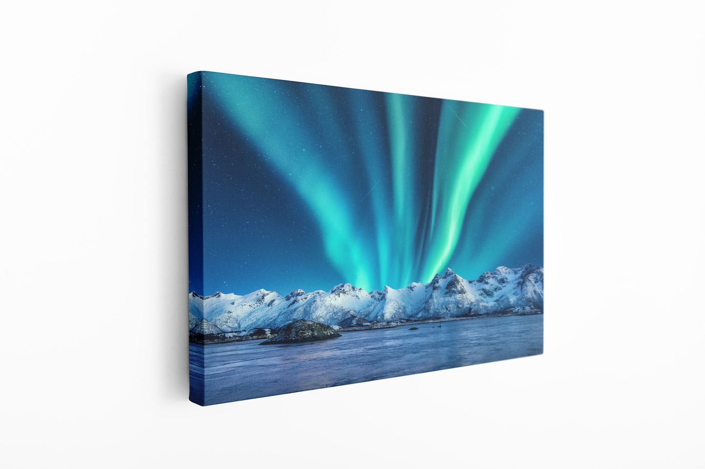 Northern Lights, Large Glass Wall Art