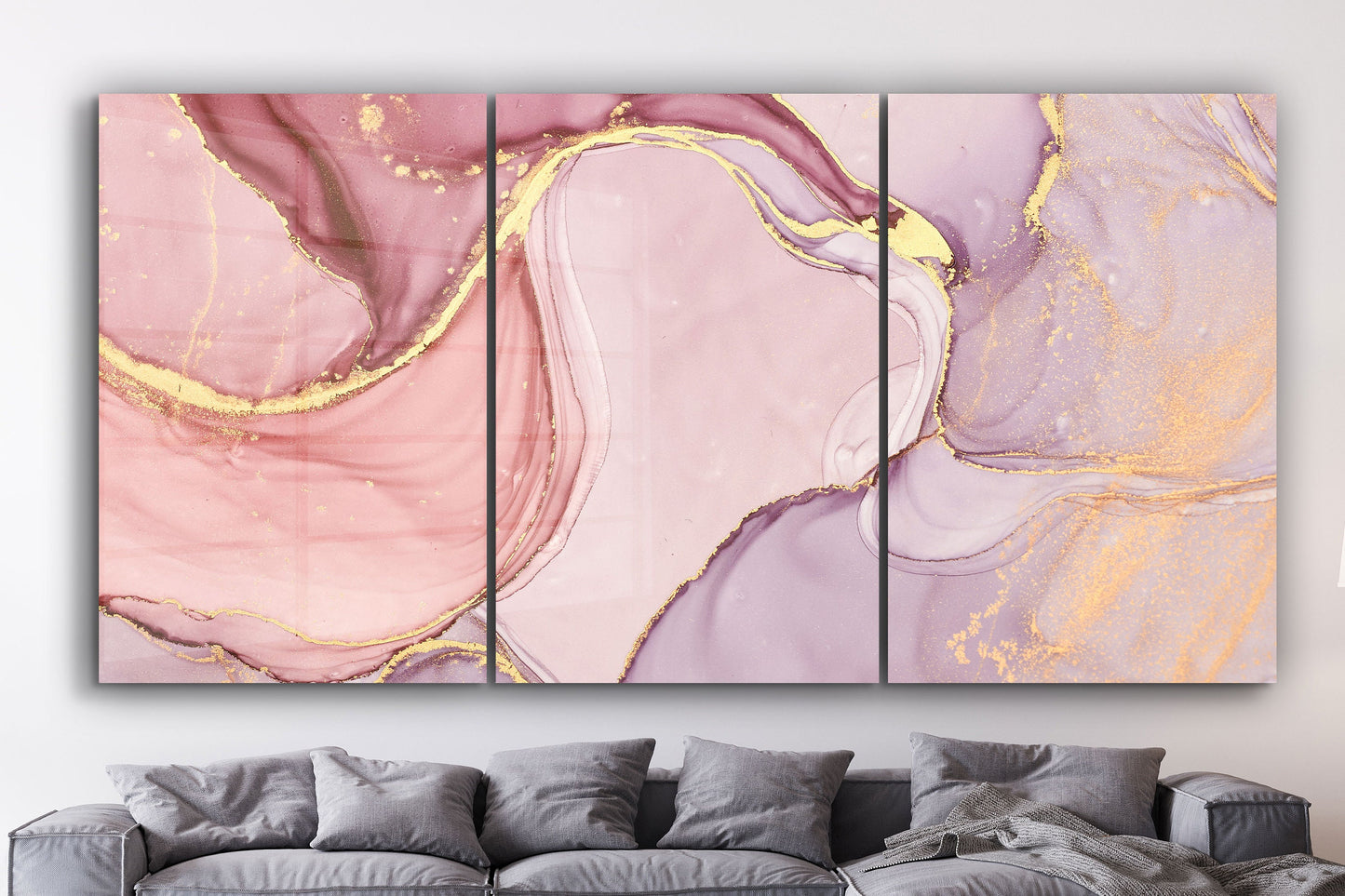 Abstract, Large Glass Wall Art