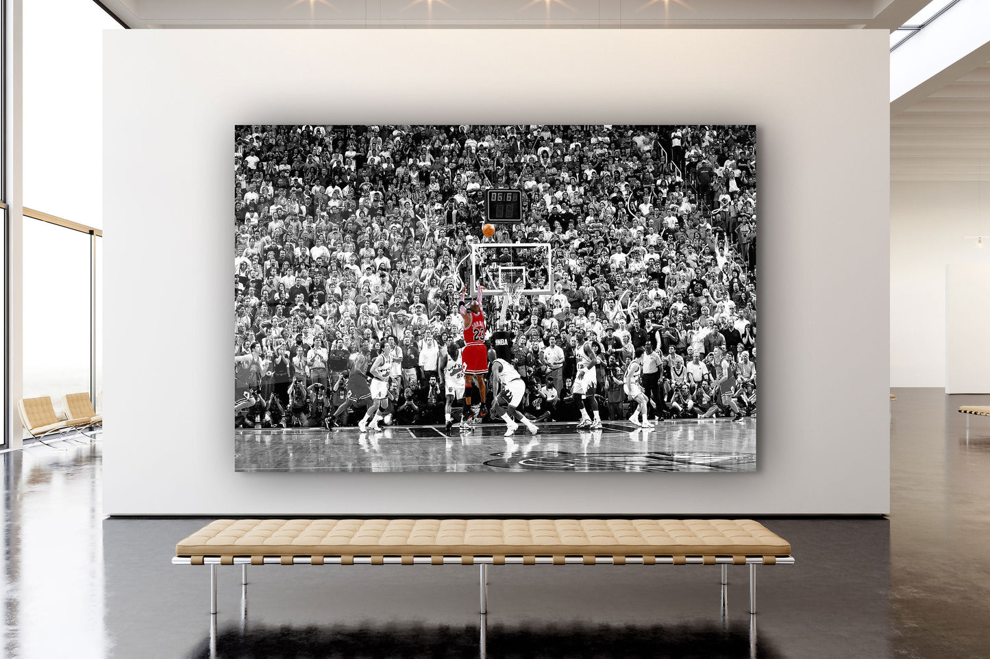 Last Shot, Large Glass Wall Art