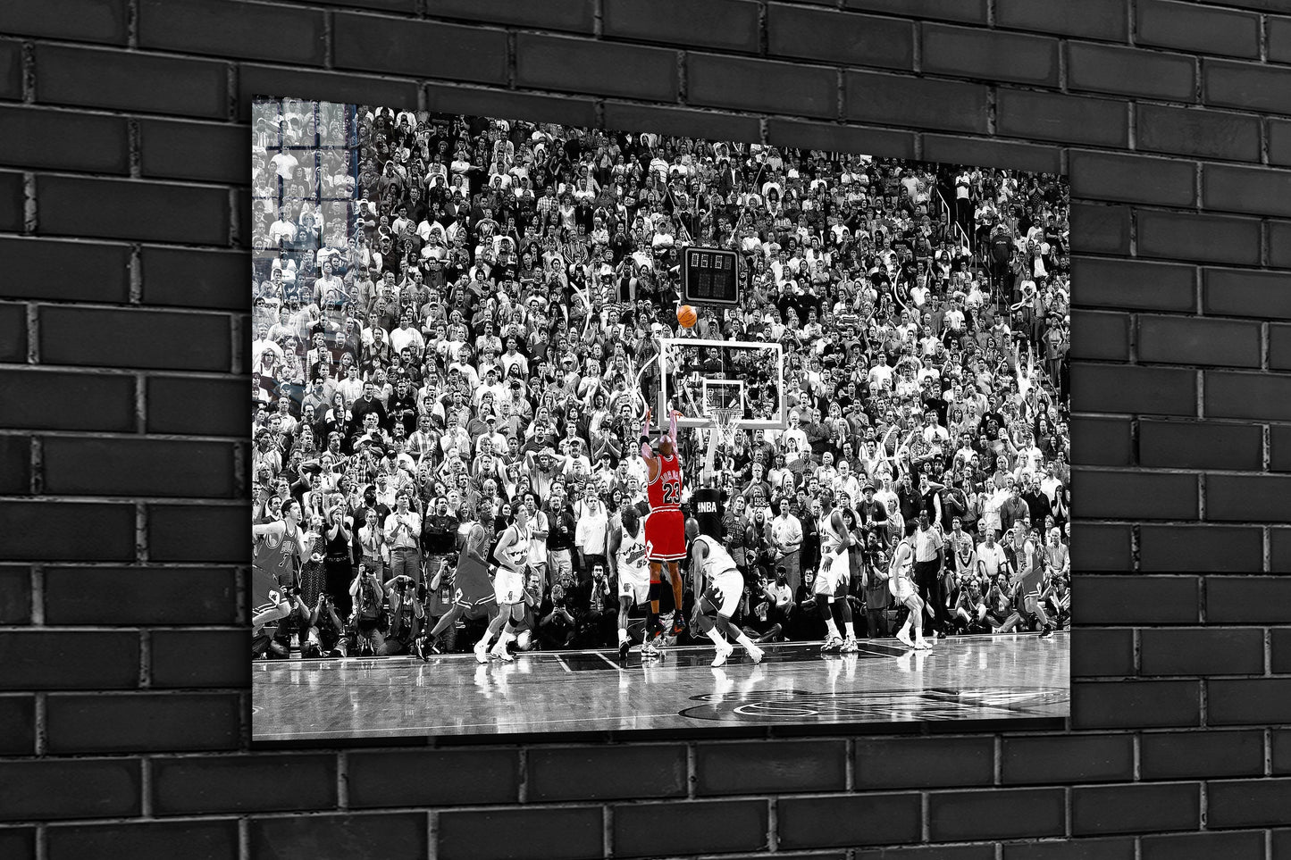 Last Shot, Large Glass Wall Art