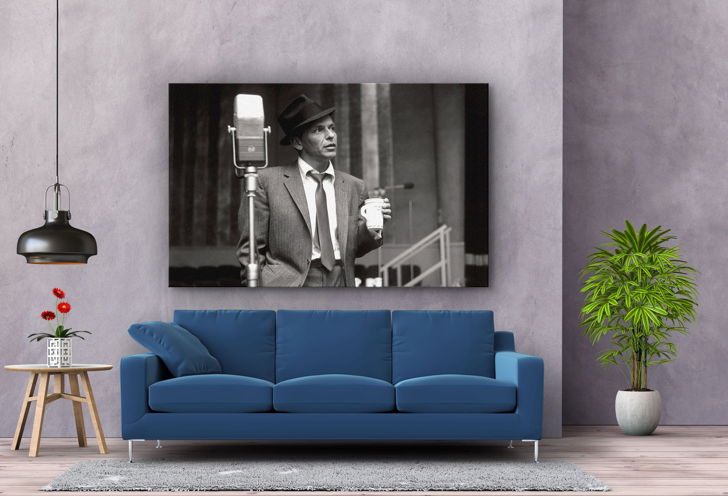 Frank Sinatra, Large Glass Wall Art