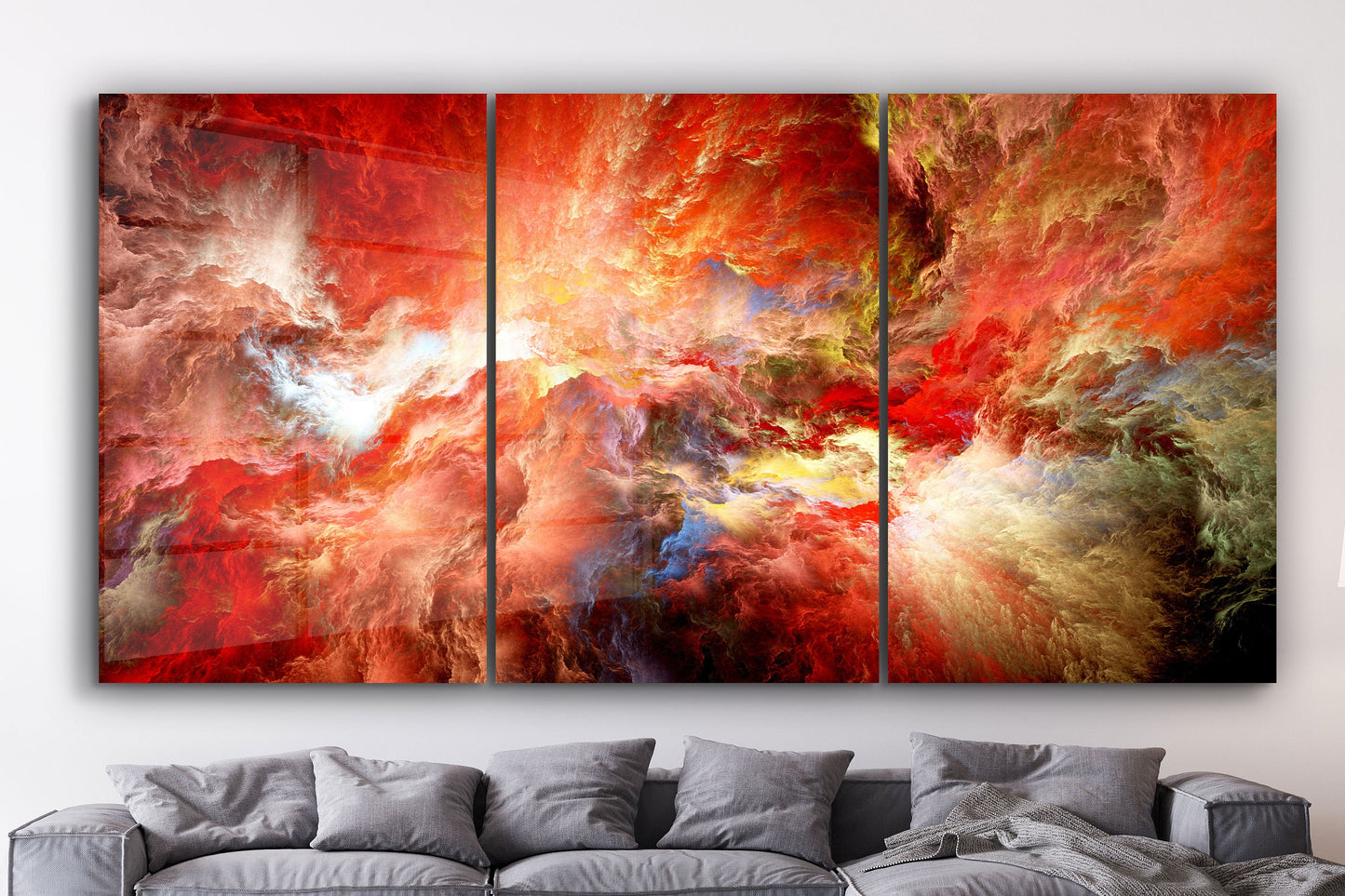 Extra Large, Large Glass Wall Art