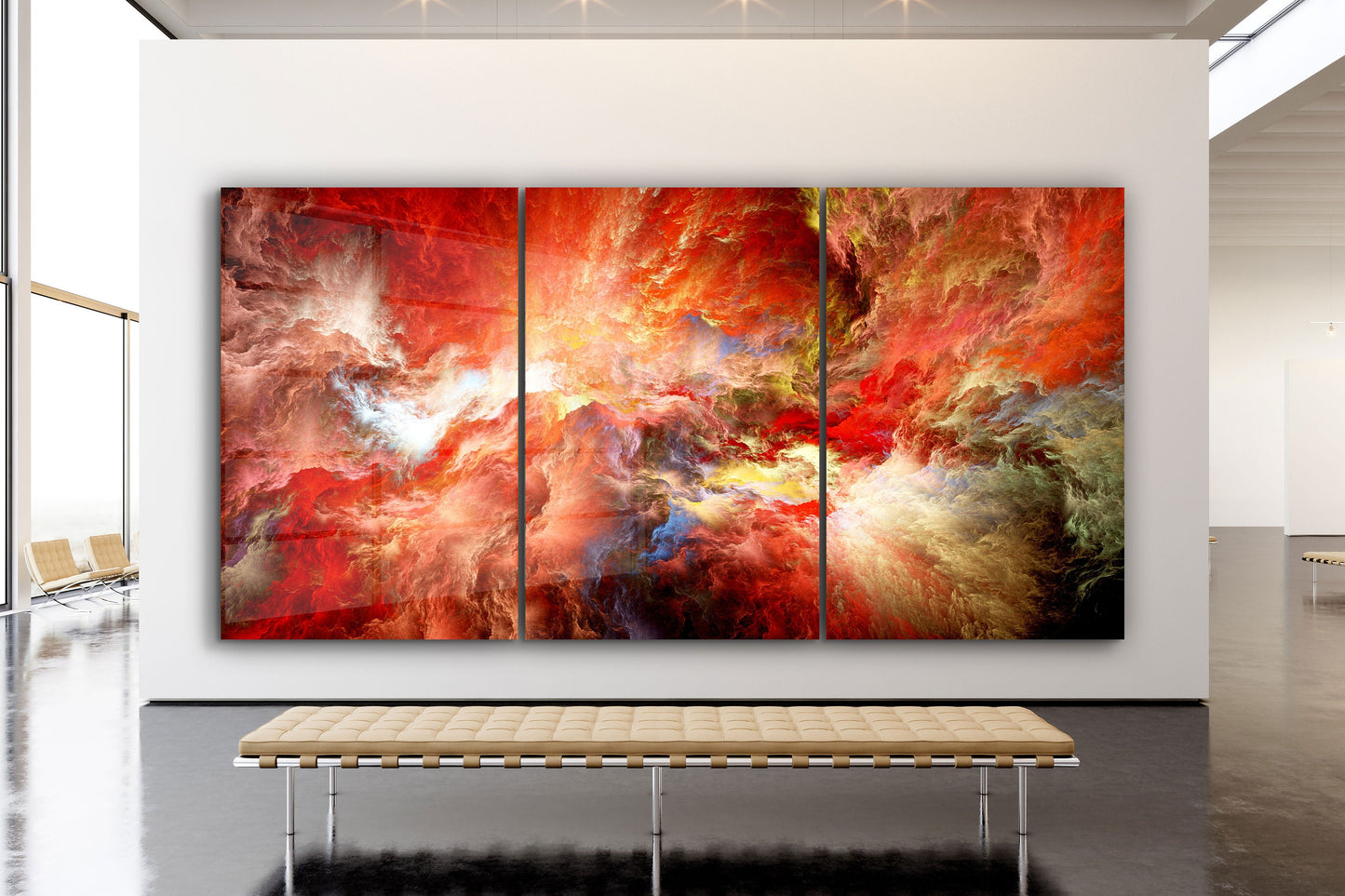 Extra Large, Large Glass Wall Art