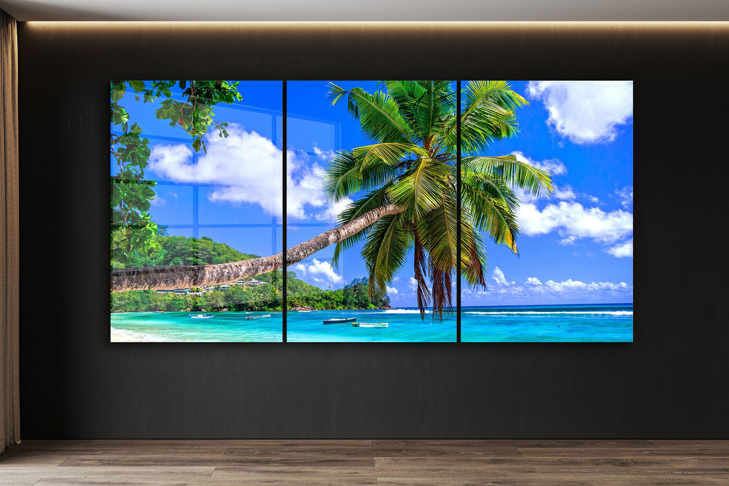 Palm Beach Prints Extra Large Glass Wall Art