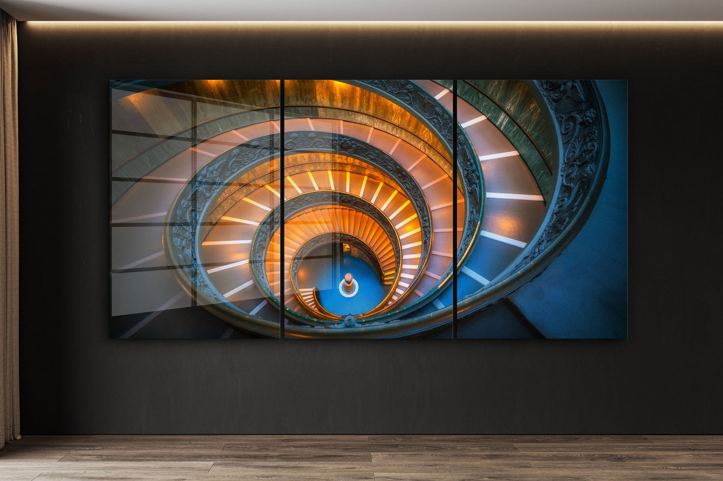 Stairs, Extra Large Glass Wall Art