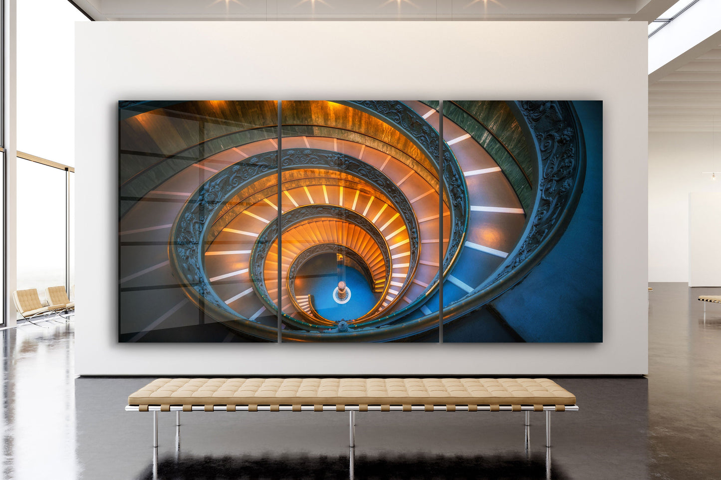 Stairs, Extra Large Glass Wall Art