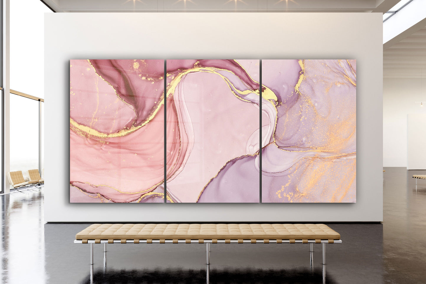 Abstract, Large Glass Wall Art