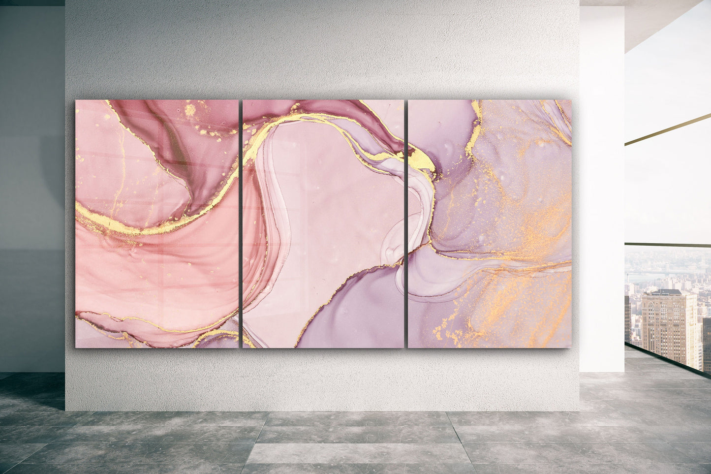 Abstract, Large Glass Wall Art