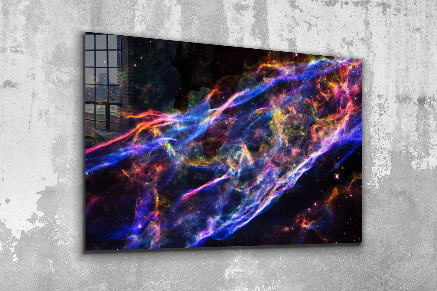 Abstract Large Glass Wall Art