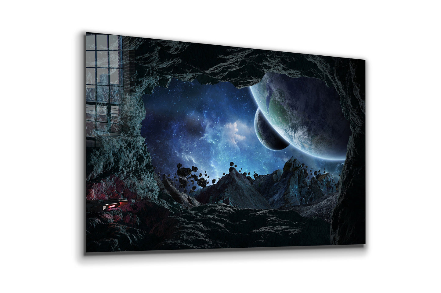 Abstract Large Glass Wall Art