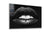 Black Lips, Large Glass Wall Art