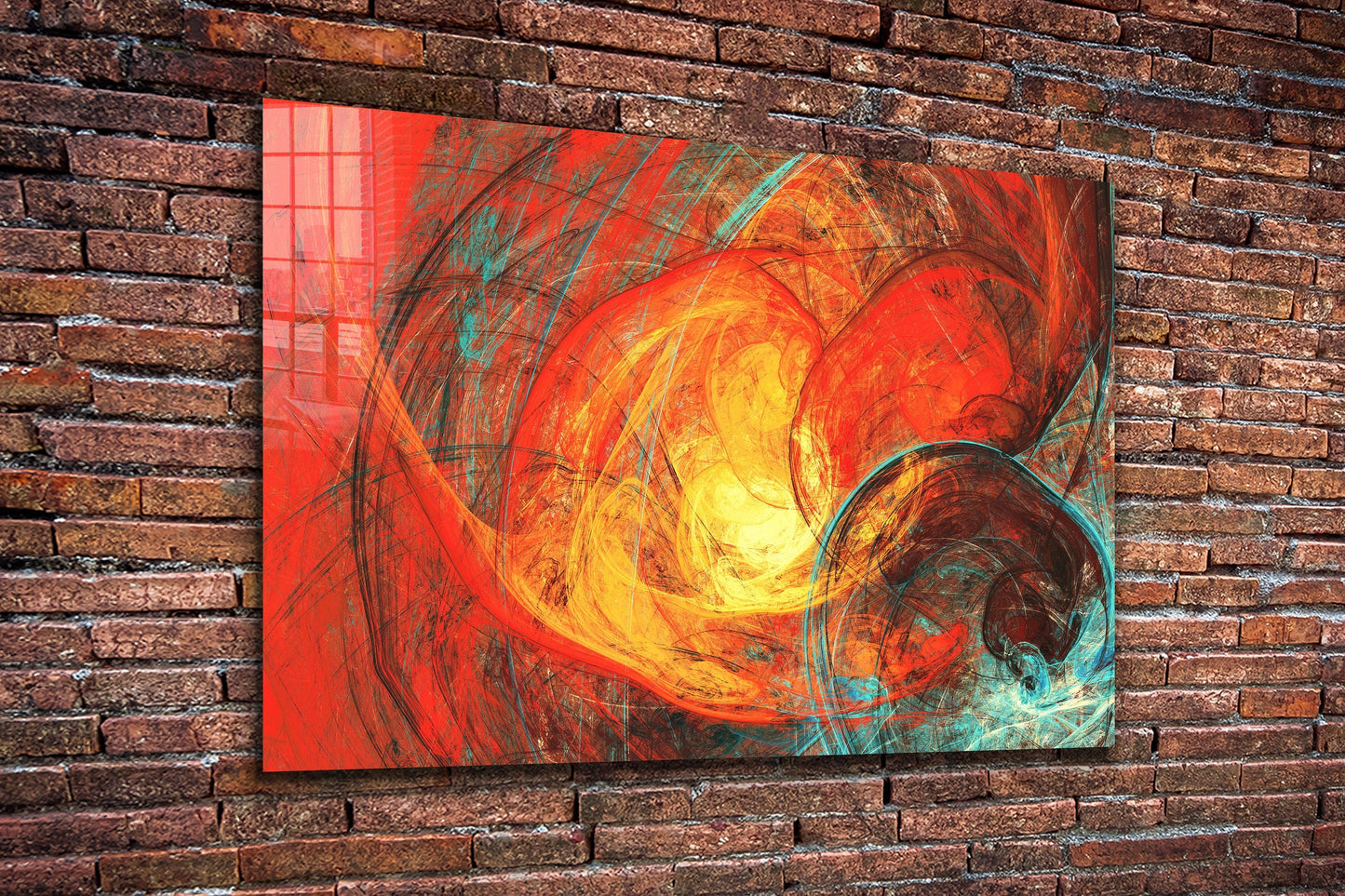 Abstract Art, Large Glass Wall Art