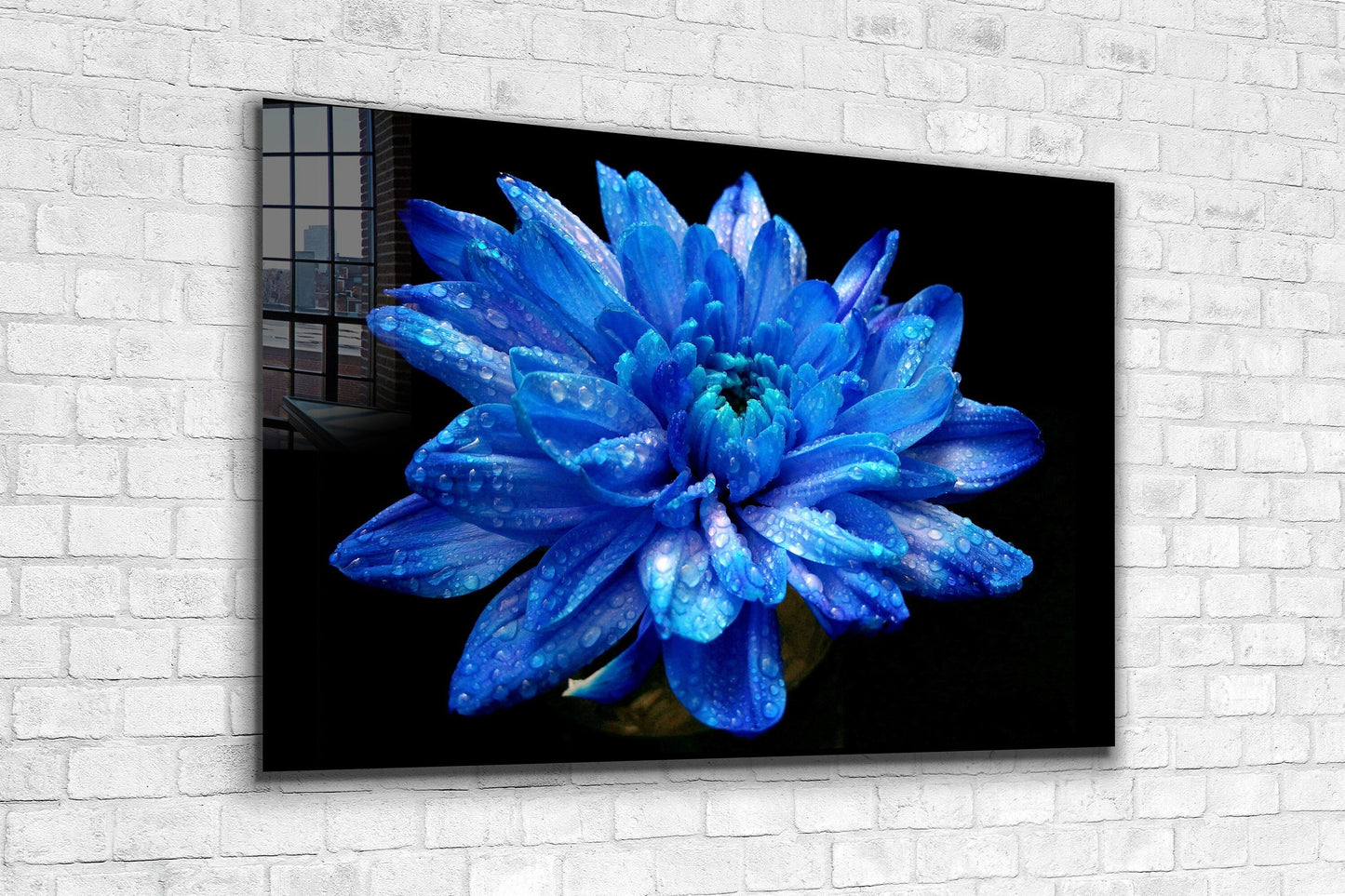 Flower, Large Glass Wall Art