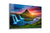 Kirkjufell Volcano, Snaefellsnes Waterfalls, Large Glass Wall Art