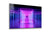 Neon Corridor Abstract, Large Glass Wall Art