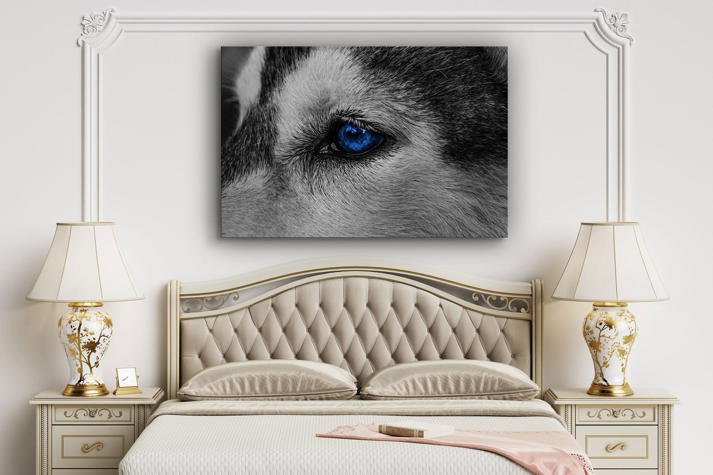 Eye of the Wolf, Large Glass Wall Art