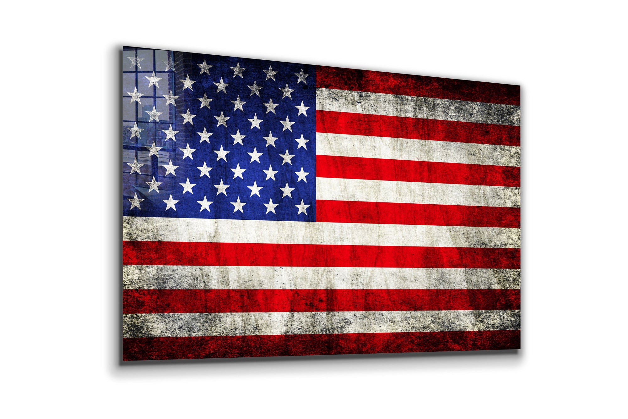 American Flag, United States, USA Flag Large Glass Wall Art