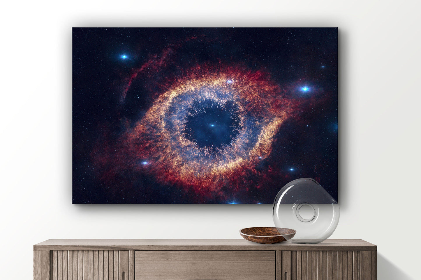 Eye of the Galaxy, Large Glass Wall Art