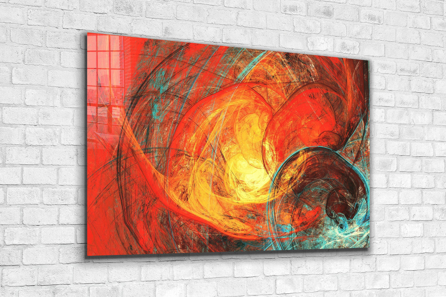 Abstract Art, Large Glass Wall Art