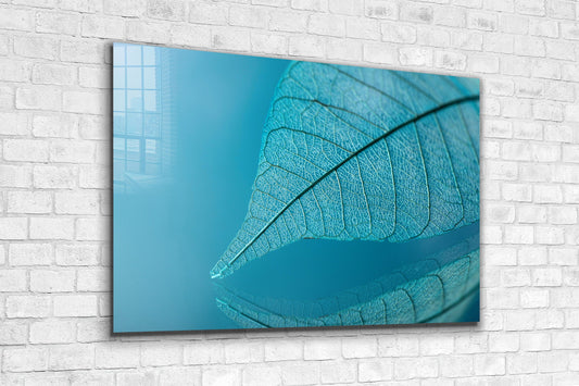 Leaf, Large Glass Wall Art