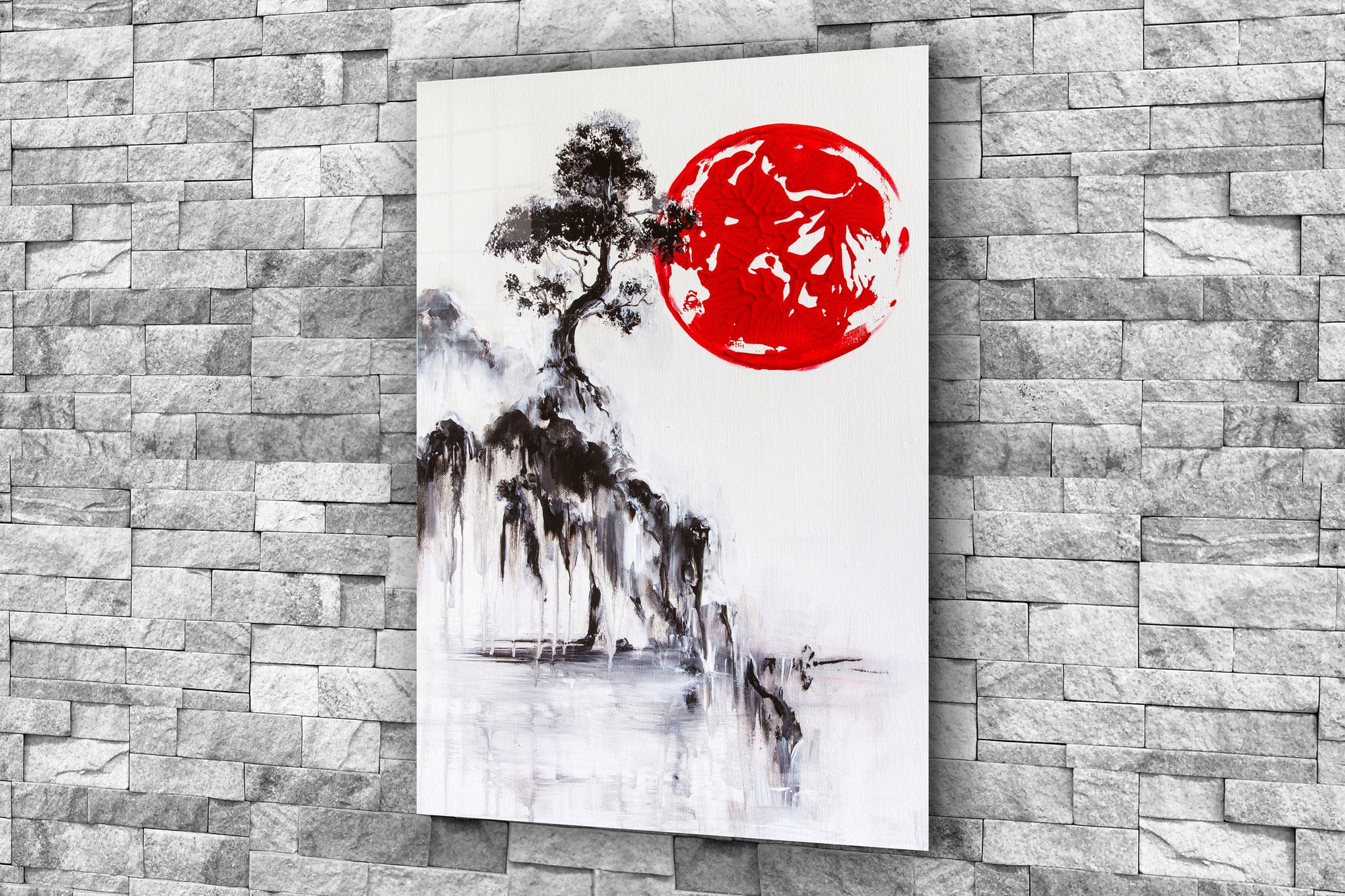 Asian, Large Glass Wall Art