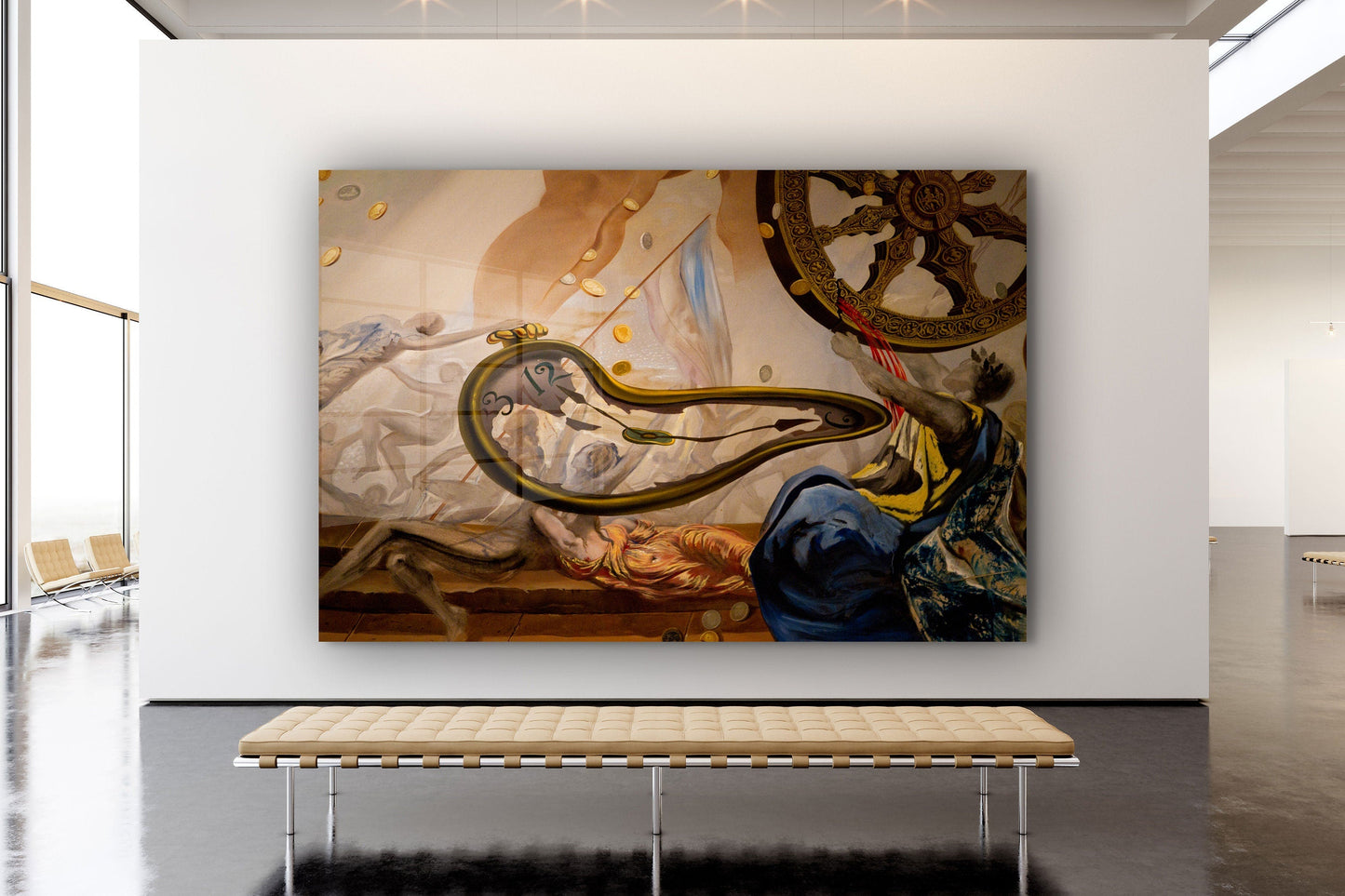 Dali Style, Large Glass Wall Art