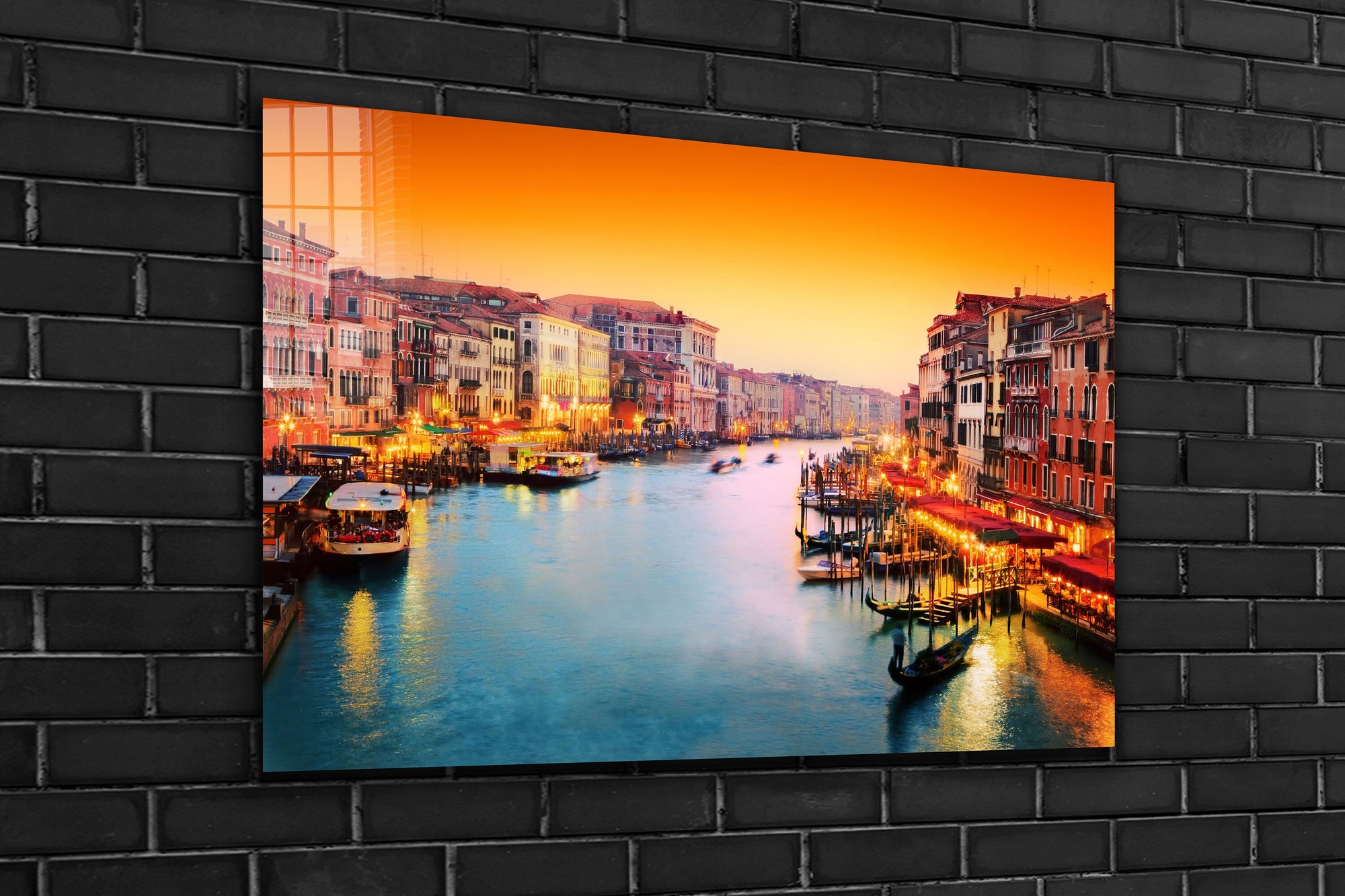 Scenery, Large Glass Wall Art